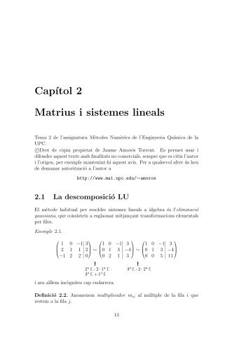 mecanuscrit, en pdf - MA1 - UPC