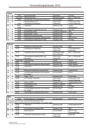 Veranstaltungskalender 2013_a - Gemeinde Felm