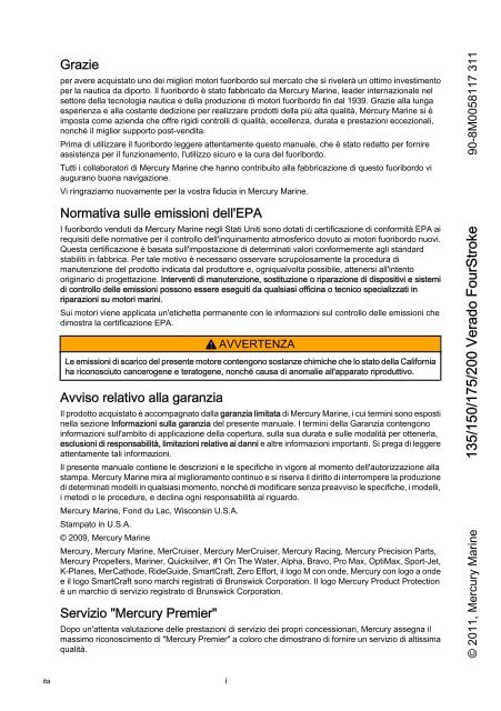 Operational Manual - Mercury