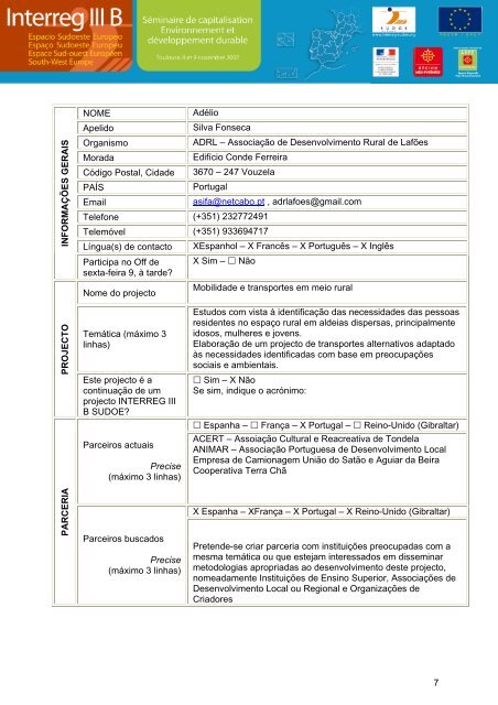 Gestion des im pacts de l'activitÃ© urbaine - Arpe