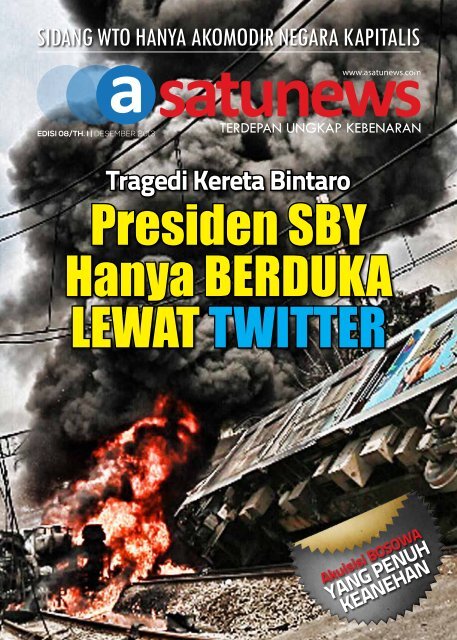 Presiden SBY Hanya Berduka lewat Twitter