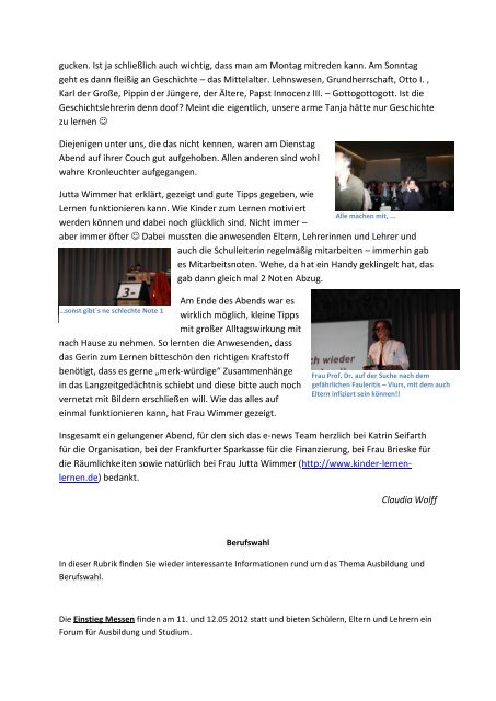 Newsletter Ausgabe 03/2012 - seb-liebig.de