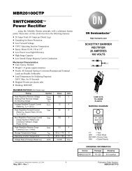 MBR20100CTP SWITCHMODEÃ¢Â„Â¢ Power Rectifier - wicTronic
