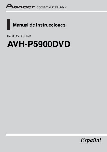 AVH-P5900DVD - Service.pioneer-eur.com - Pioneer