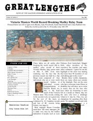 Great Lengths - Masters Swimming Association of British Columbia