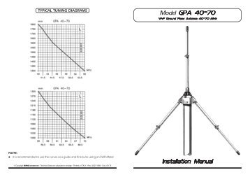 Download product manual Id-GPA-series.pdf - Sirio