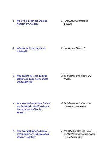 Quiz Mikroorganismen (PDF) - Jugend ins Museum