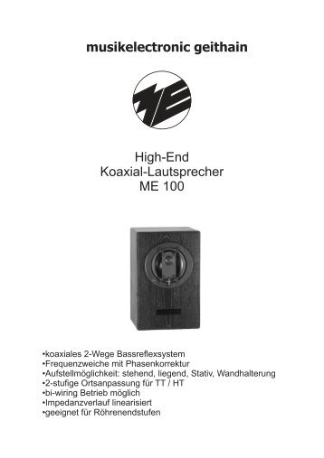 musikelectronic geithain - Claus Bücher Audio