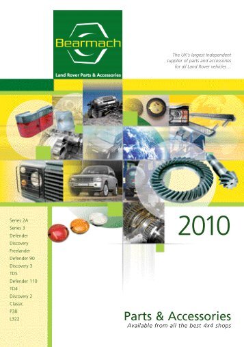 Bearmach Catalogue - Land Rover Web