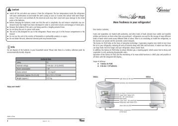 Genius Air PLUS Kühlschrank-Luftreiniger CHINA 06.06.11 - QVC.com