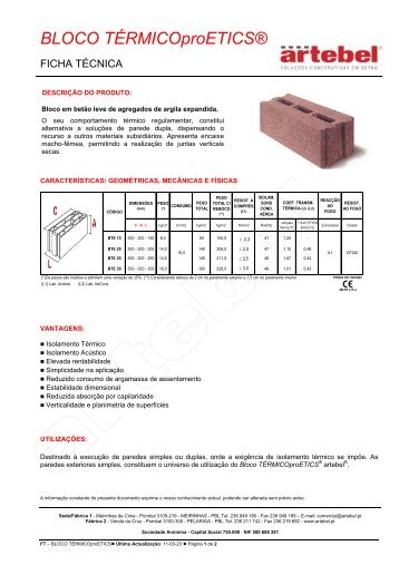 ficha tÃ©cnica - Projectista.pt