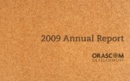 FY 2009 Annual Report - Orascom Development