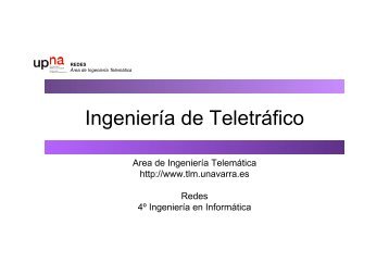 Ingenieria de Teletrafico - TelemÃƒÂ¡tica