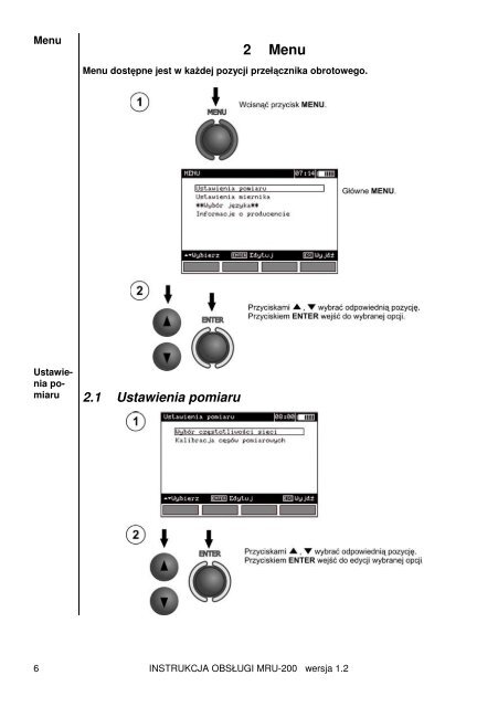 INSTRUKCJA OBSŁUGI MIERNIK REZYSTANCJI UZIEMIE MRU-200