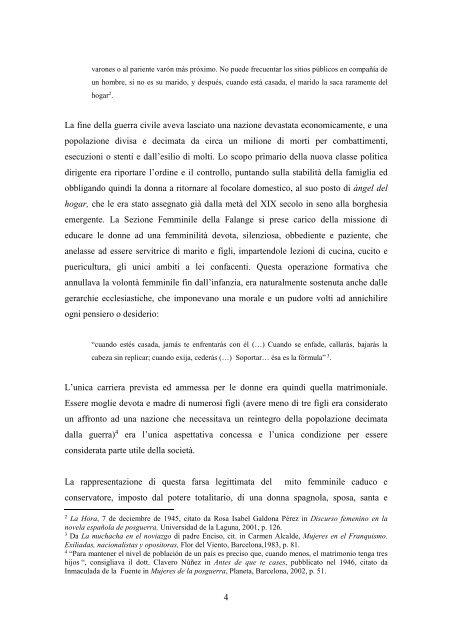 GALLETTI PATRIZIA - Tesi TRIENNALE 09.06.2011- MATRIMONIO, ADULTERIO E MATERNITA' NELLA LETTERATURA AL FEMMINILE DELLA SPAGNA CONTEMPORANEA- frontespizio-indice e bibliografia.pdf