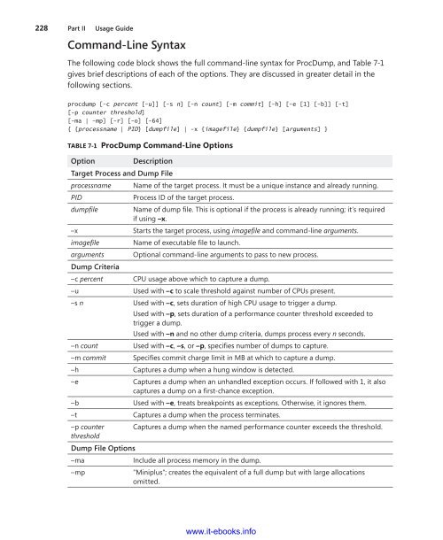 Windows sysinternals