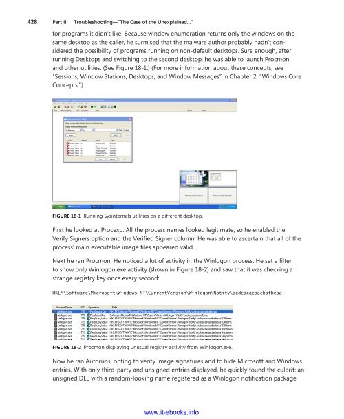 Windows sysinternals