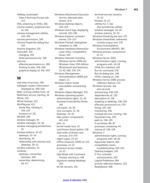 Windows sysinternals