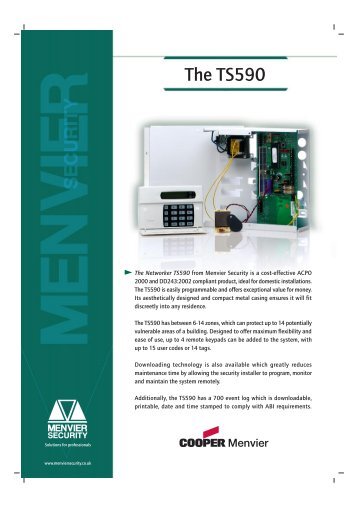 8526CS Datasheet (Converted)-3 - Cooper Security