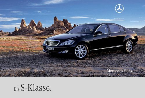 Die S -Klasse. - Mercedes-Benz Македонија