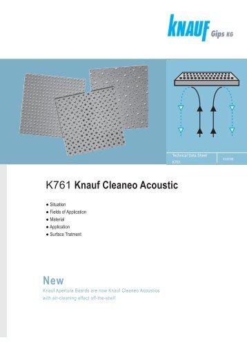 K761 Knauf Cleaneo Acoustic