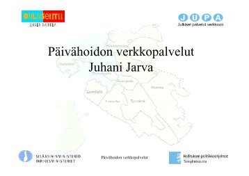 Päivähoidon verkkopalvelut Juhani Jarva - Poliisi