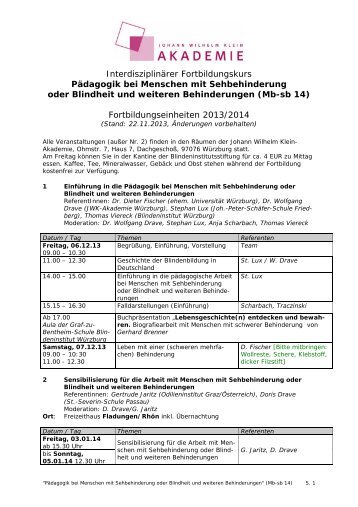 mb-sb-programm_14.pdf (41 KB) - Johann Wilhelm Klein-Akademie