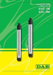 Domestic Pump Manual Dab Pumps