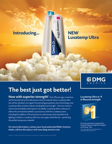 Luxatemp Ultra - DMG America