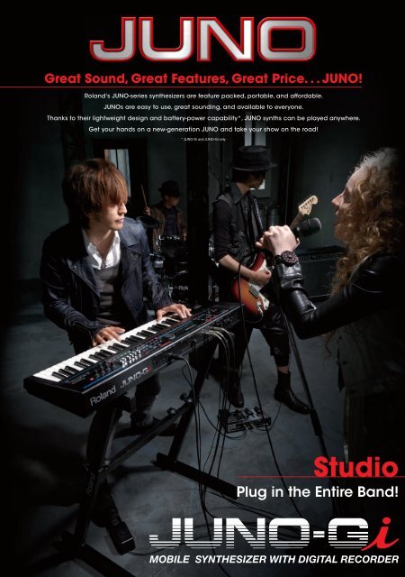 JUNO Series Catalog - Roland