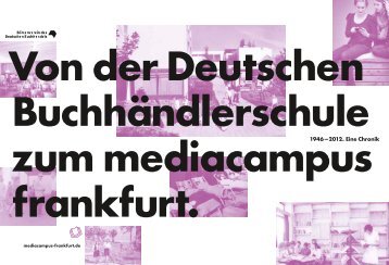 Campus-Chronik - Mediacampus Frankfurt