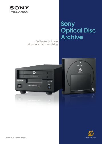 Sony Optical Disc Archive - Rexfilm