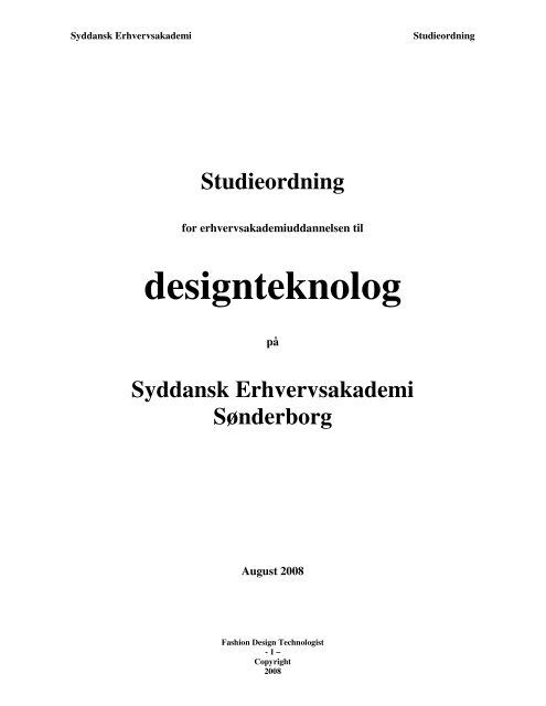 Studieordning