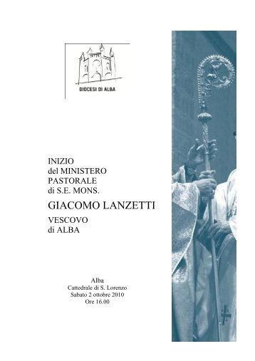 Libretto della celebrazione - Webdiocesi