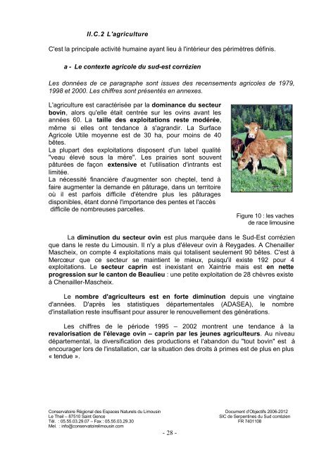 prÃ©sentation et description du patrimoine naturel et des activitÃ©s ...