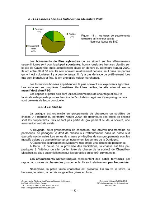 prÃ©sentation et description du patrimoine naturel et des activitÃ©s ...