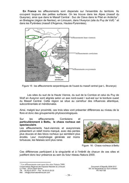 prÃ©sentation et description du patrimoine naturel et des activitÃ©s ...