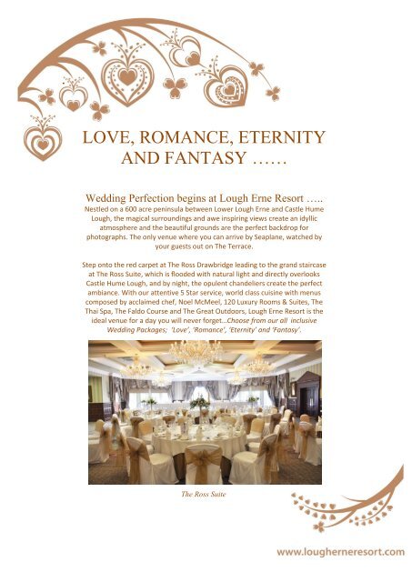 Wedding Brochure - Lough Erne Resort