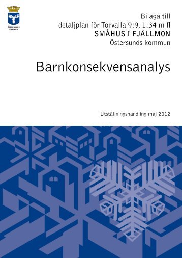 Barnkonsekvensanalys - Ãstersunds kommun