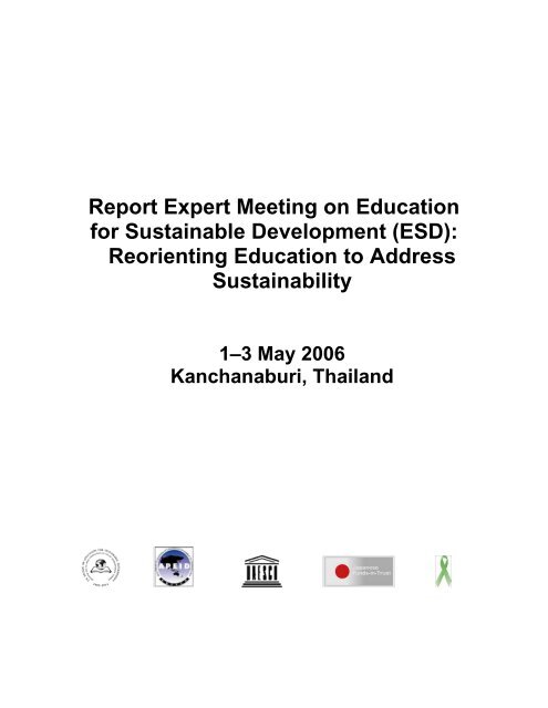 REPORT OF UNESCO EXPERT MEETING ON - APCEIU