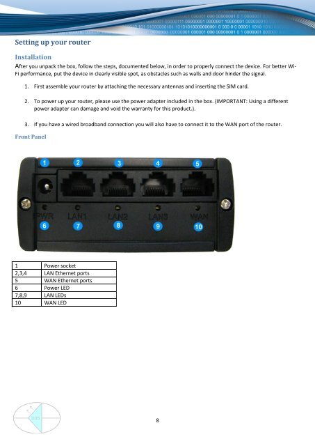 DDS RUT500 Router