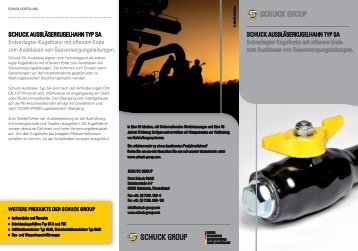 Flyer AusblÃ¤ser SA - Franz Schuck GmbH