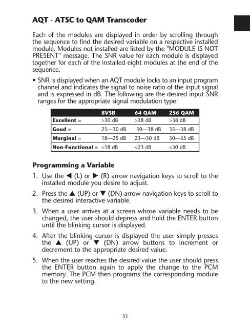 BroadBand reference Guide - Satellite Engineering Group