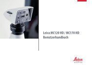 Leica MC120 HD / MC170 HD Benutzerhandbuch