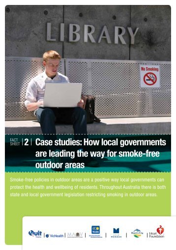 Case studies: How local governments are leading the - Quit Victoria