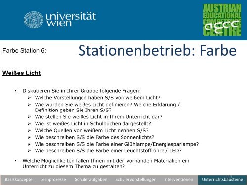 Unterrichtswerkstatt zur geometrischen Optik - pro.kphvie.at