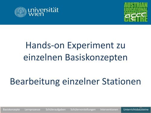 Unterrichtswerkstatt zur geometrischen Optik - pro.kphvie.at