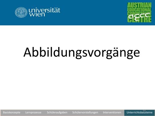 Unterrichtswerkstatt zur geometrischen Optik - pro.kphvie.at