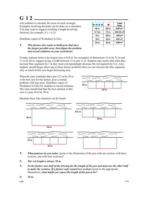 Area & Perimeter