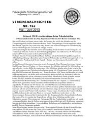 VEREINSNACHRICHTEN NR. 162 Mai â Juni 2013 - PSG ...